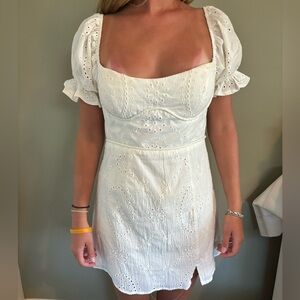 White sundress